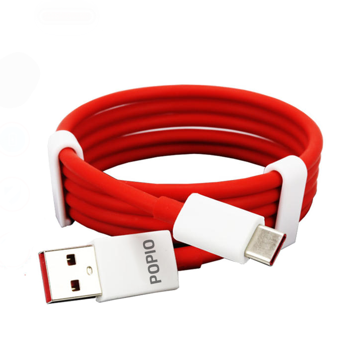 POPIO Type C Dash Charging USB Data Cable for OnePlus Devices