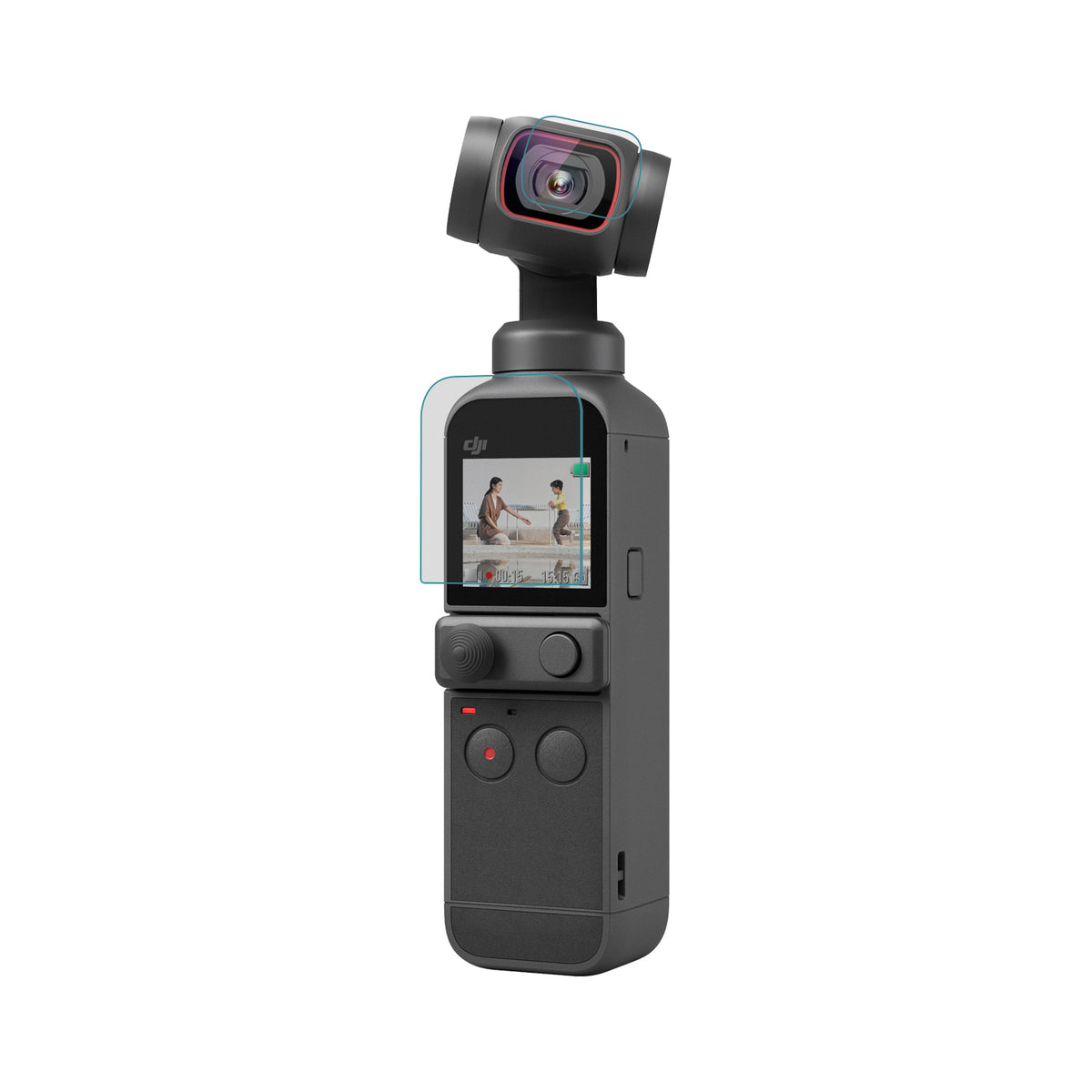 Tempered Glass for DJI Osmo Pocket 1 / Pocket 2 | Edge-to-Edge Screen Protection | Ultra Clear | Pack of 1