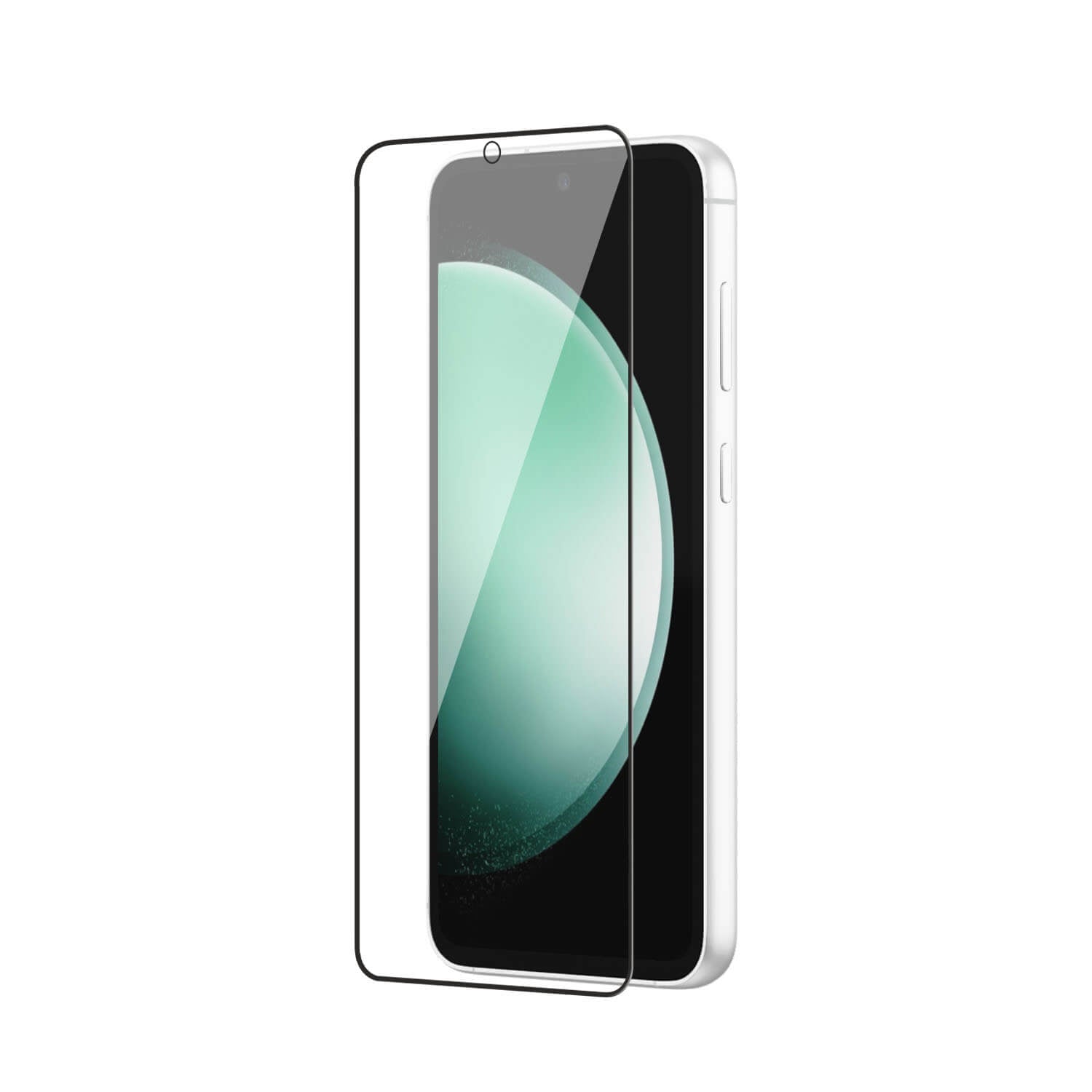 Tempered Glass for Samsung Galaxy S23 FE 5G (Black) Edge to Edge, Pack of 1