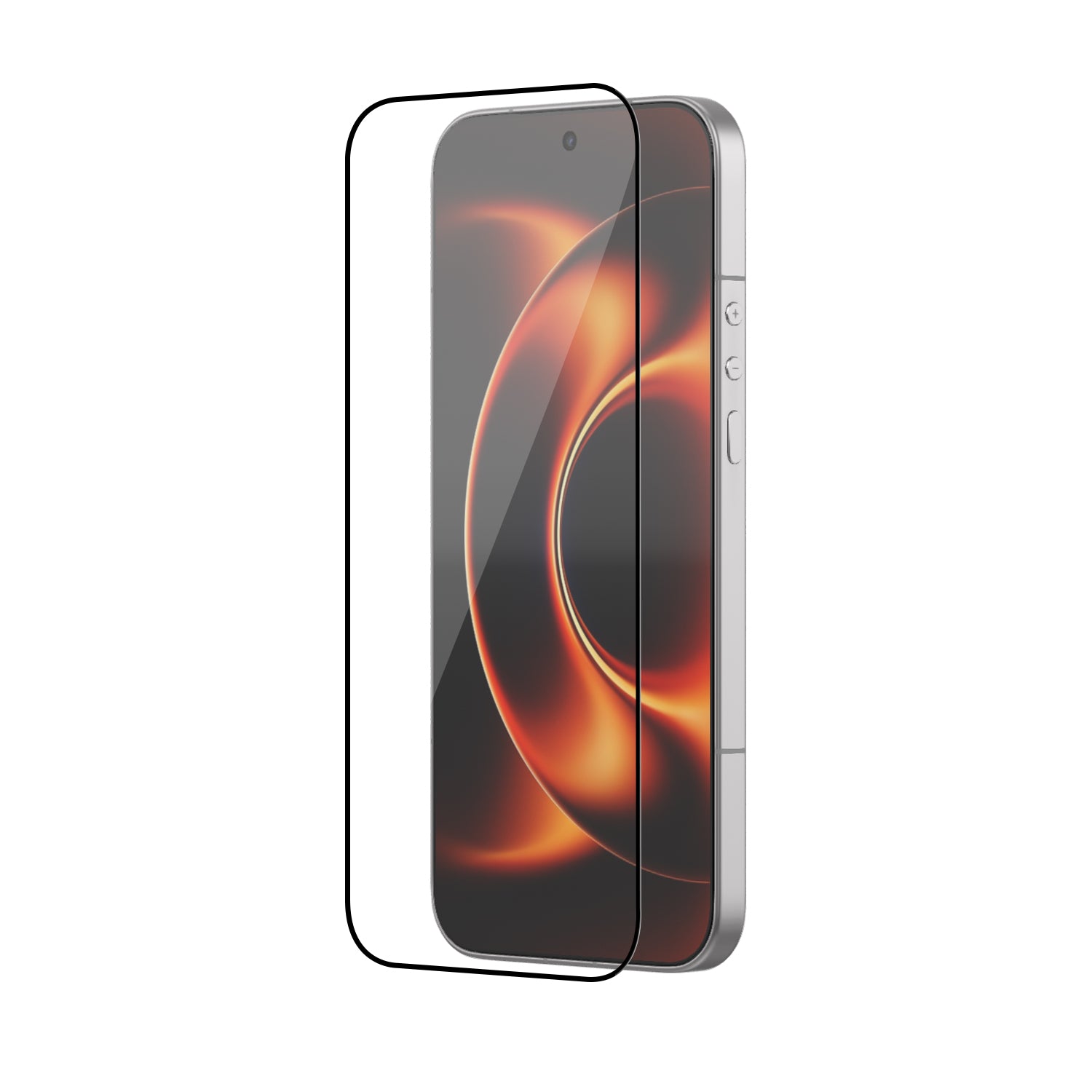 POPIO Tempered Glass Screen Protector for Xiaomi 17 Ultra / 17 Pro Max (Black)