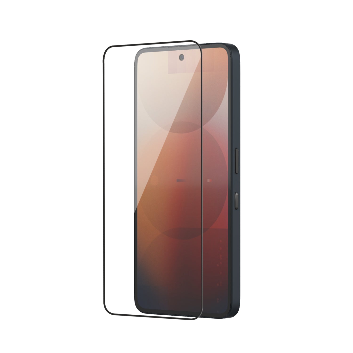 Tempered Glass for Nothing Phone 3A / Nothing Phone 3A Pro (Black) Edge to Edge , Pack of 1