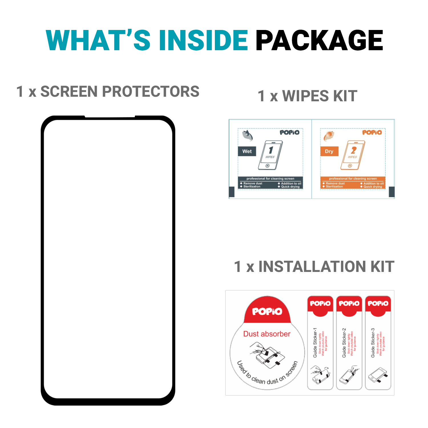 Tempered Glass for Samsung Galaxy A11 / Samsung Galaxy M11 (Black) Edge to Edge , Pack of 1