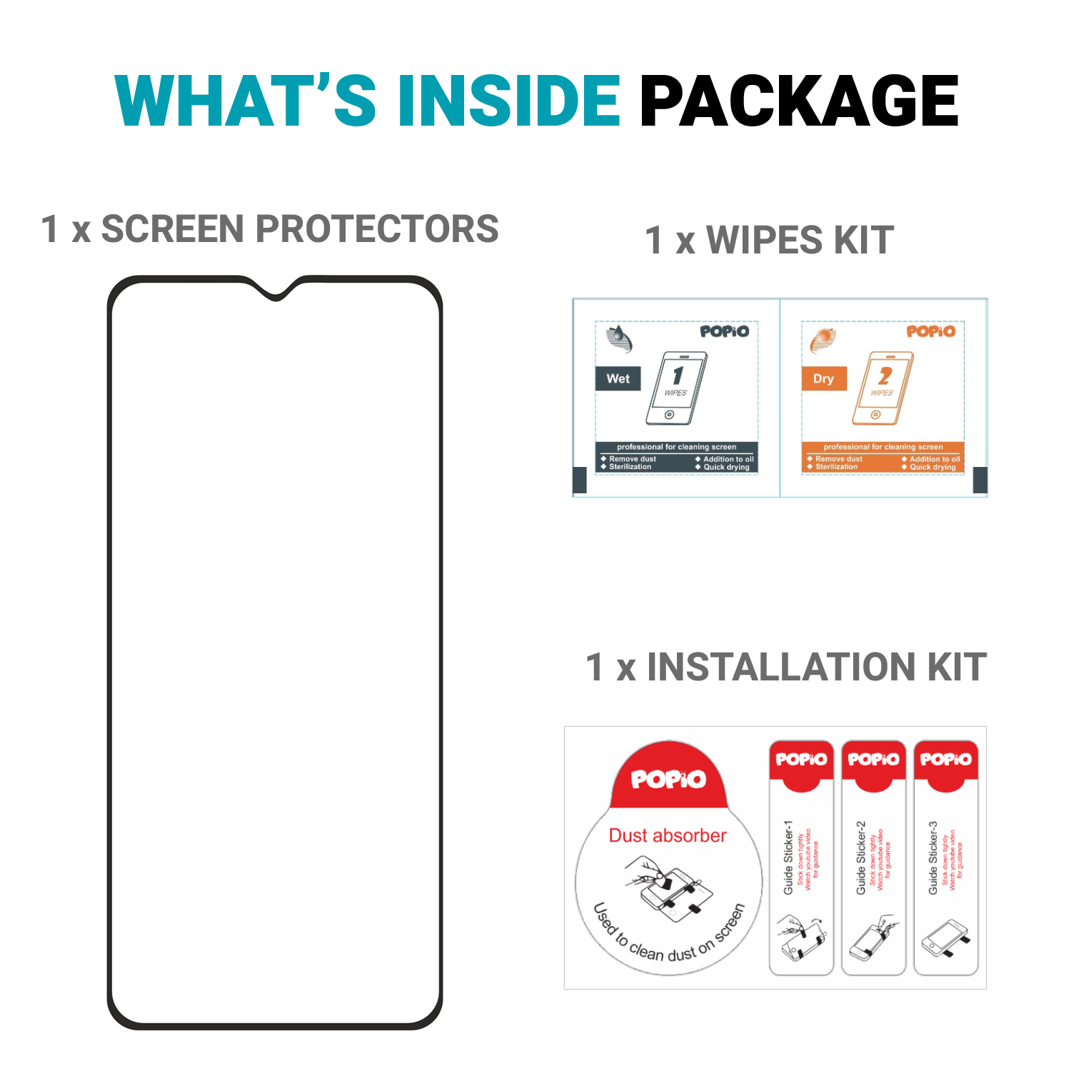 Tempered Glass for Realme 5 Pro / Realme Q (Black) Edge to Edge , Pack of 1