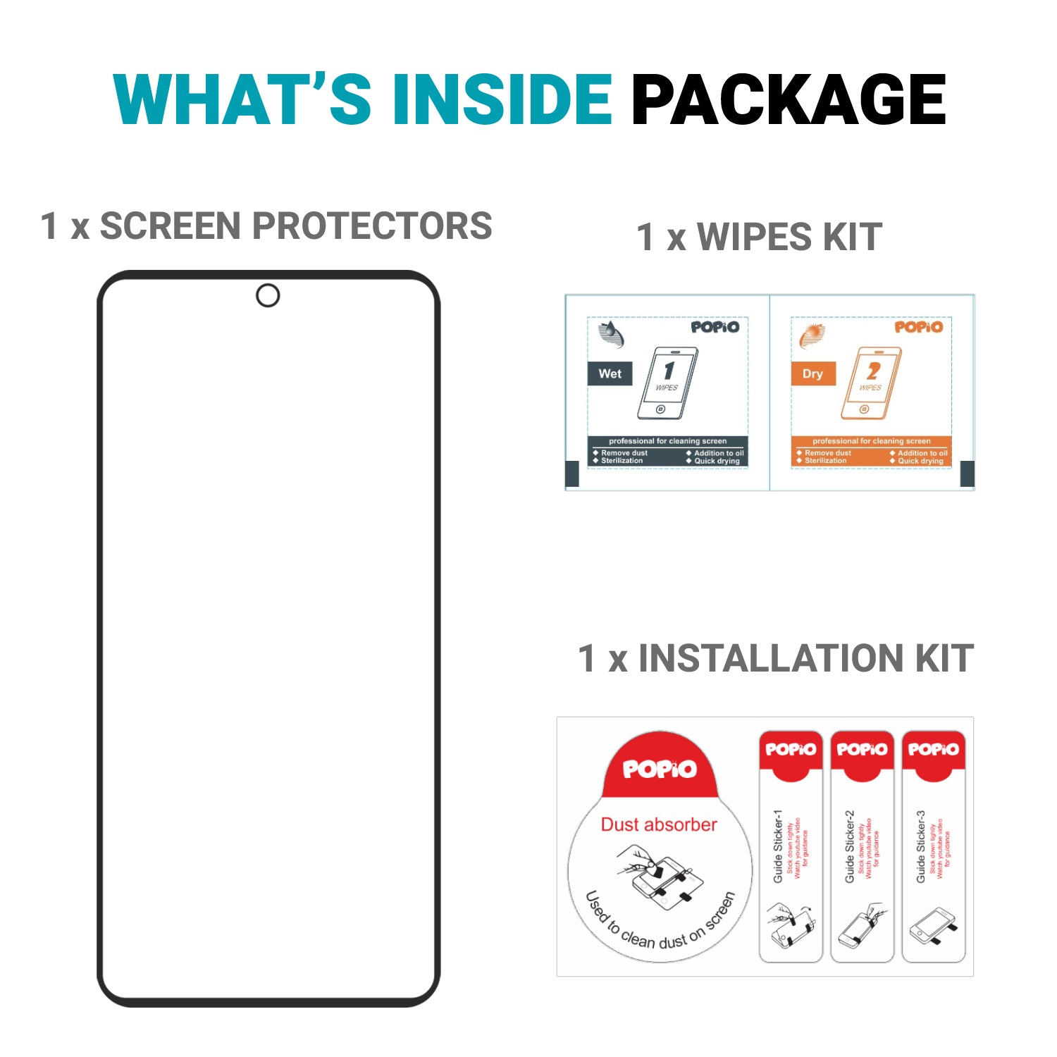 Tempered Glass for Samsung Galaxy A35 / A55 (Black) Edge to Edge , Pack of 1