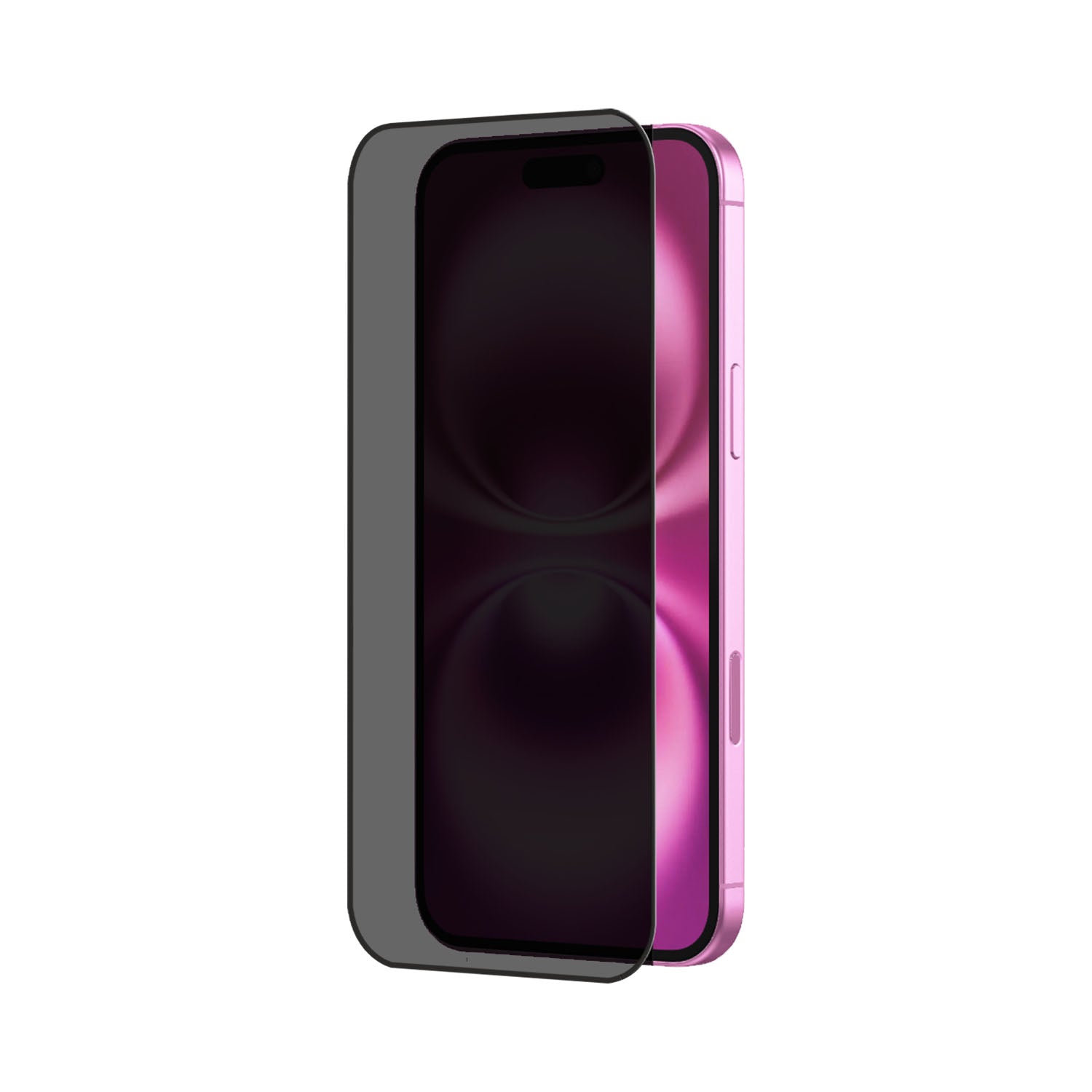 POPIO Privacy Tempered Glass for iPhone 15 Plus (Black) , Pack of 1