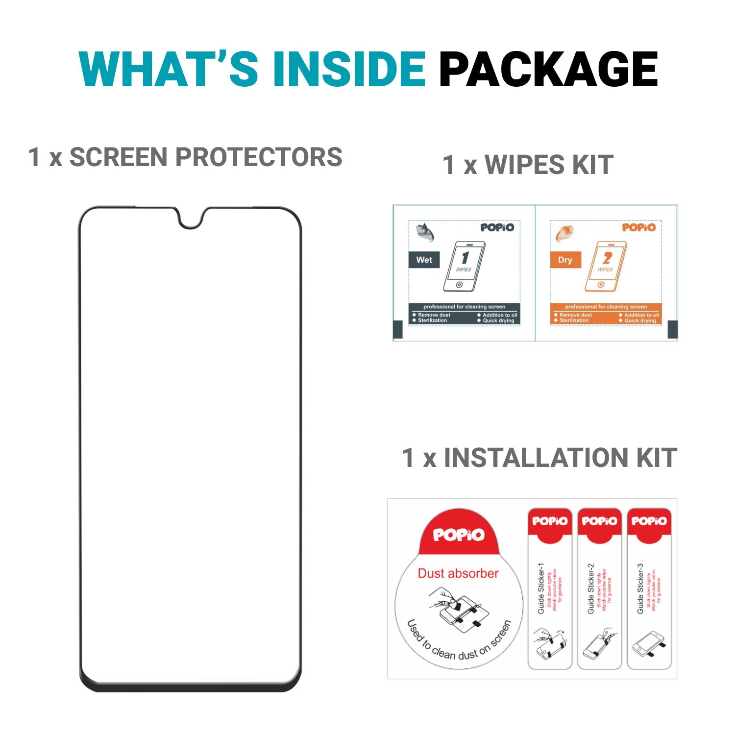 Tempered Glass for Samsung Galaxy M36 (Black) Edge to Edge , Pack of 1