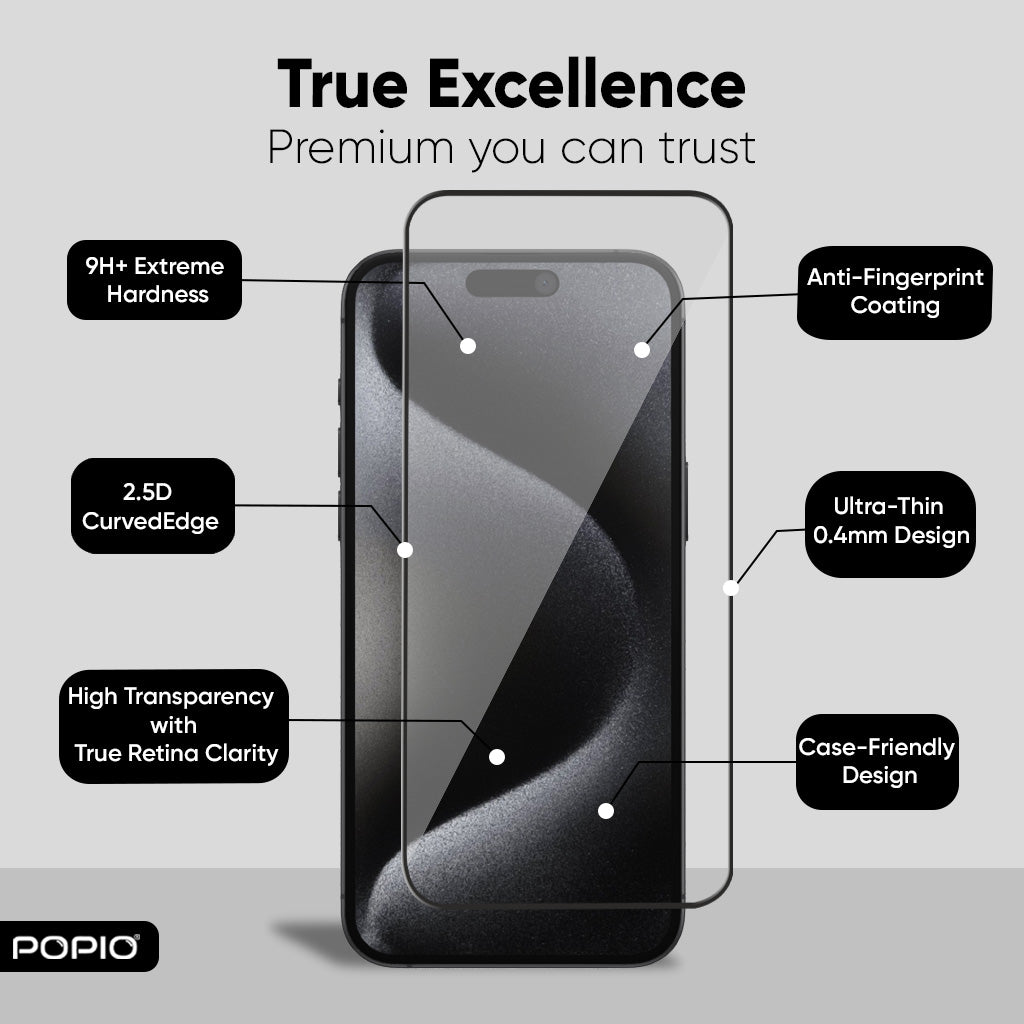 Tempered Glass for Apple iPhone 14 Pro Max, Pack of 1