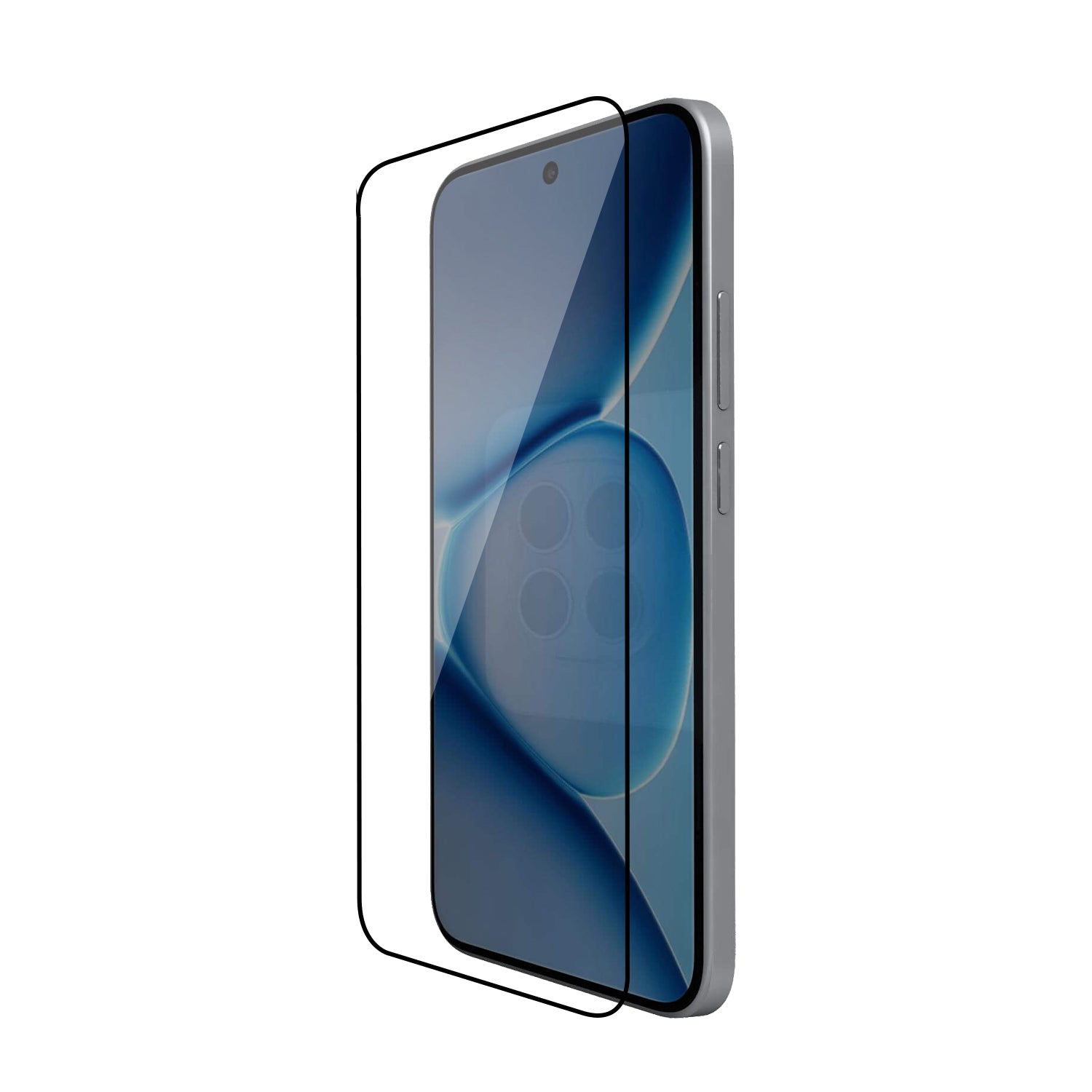 Tempered Glass for Redmi Note 15 Pro (Black) Edge to Edge , Pack of 1