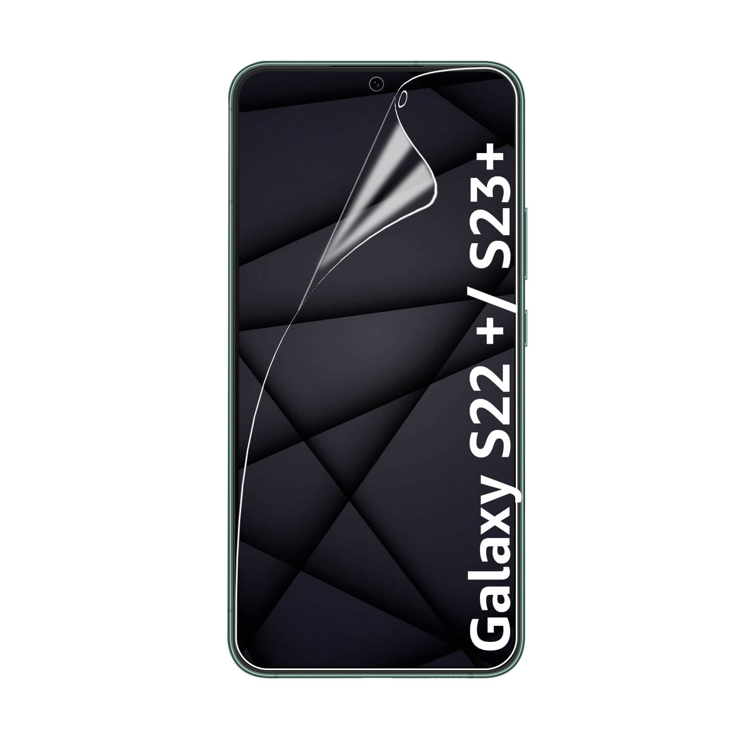 Flexible Screen Guard for Samsung Galaxy S22 Plus , Samsung Galaxy S23 Plus (Transparent) Edge to Edge