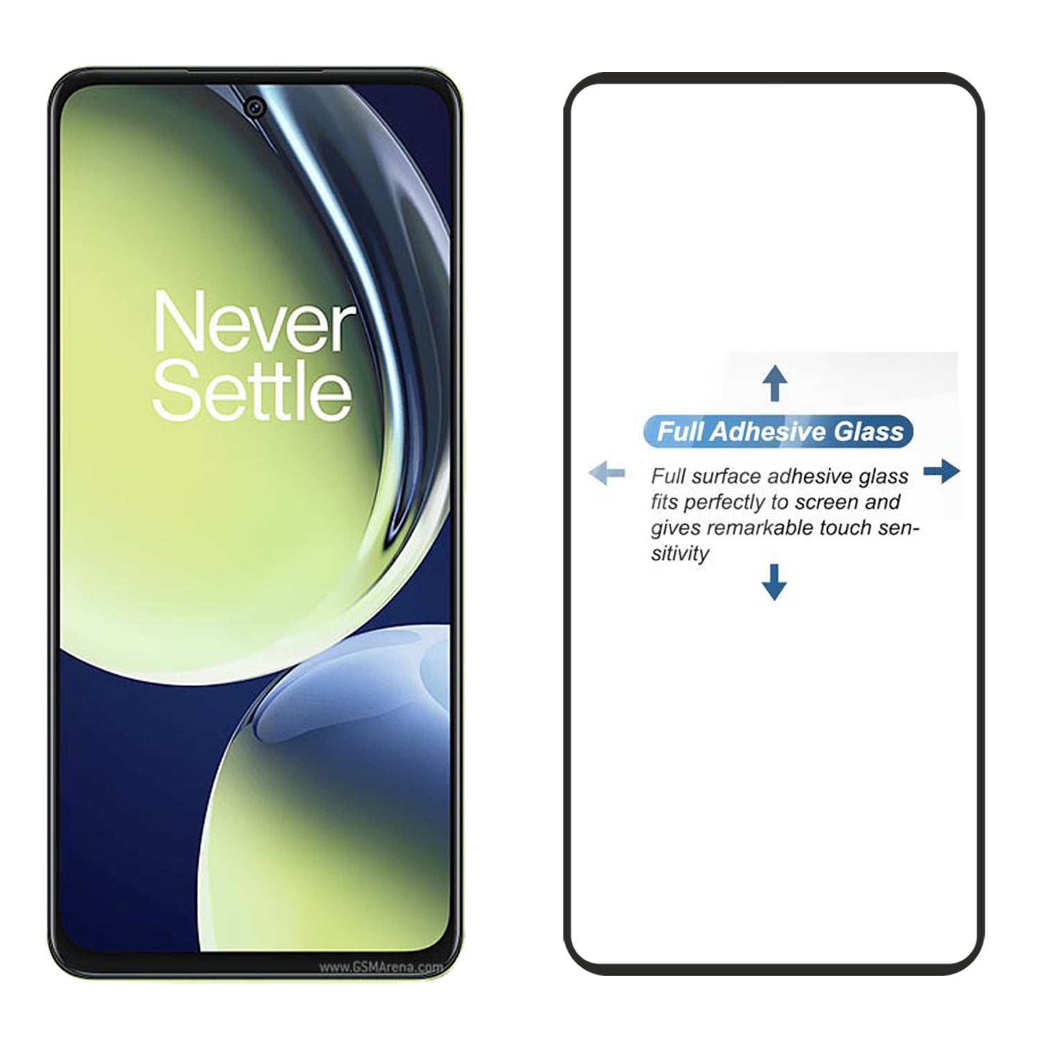 Tempered Glass for OnePlus Nord CE 3 Lite (Black) Edge to Edge , Pack of 1