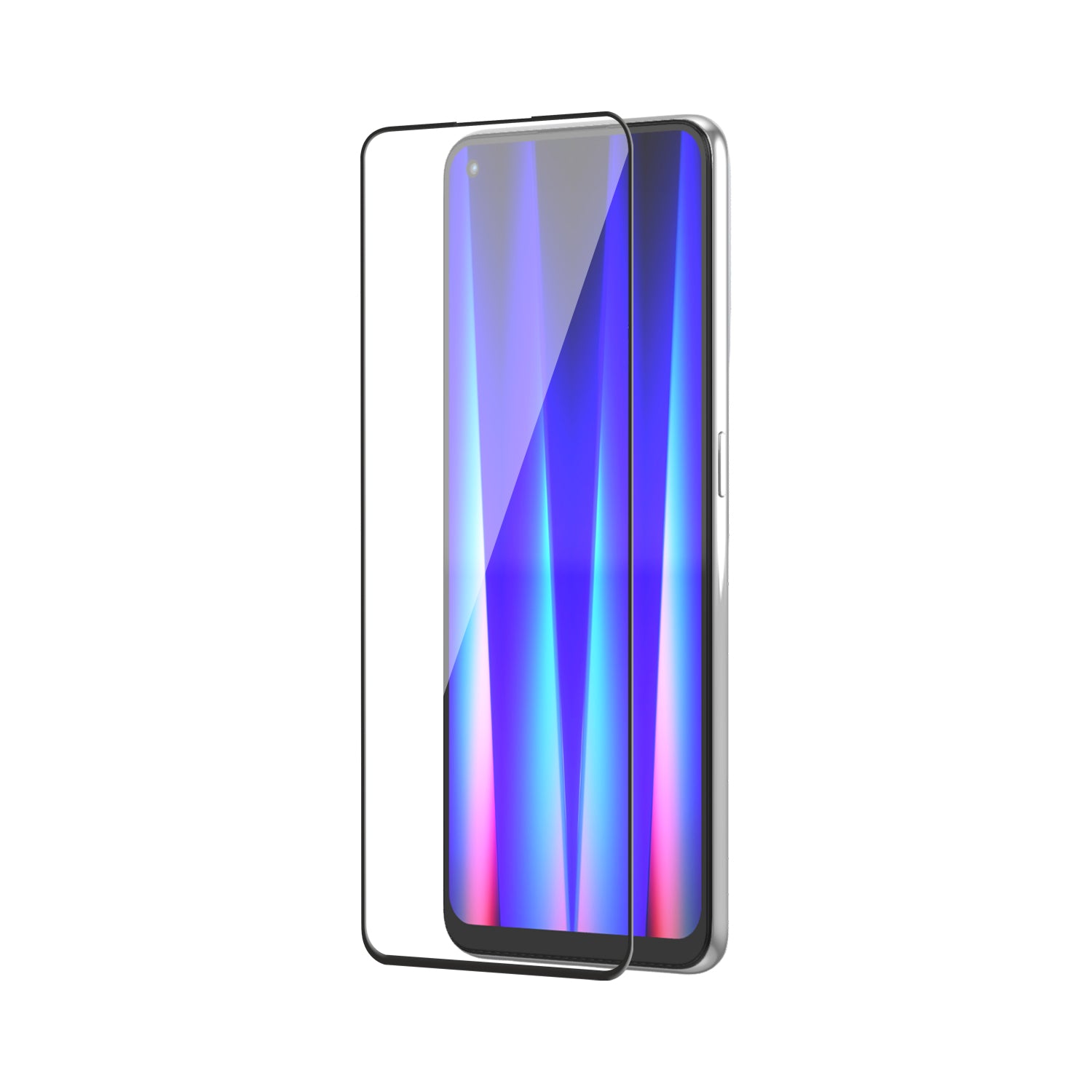 Tempered Glass for OnePlus Nord CE 2 5G (Black) Edge to Edge , Pack of 1