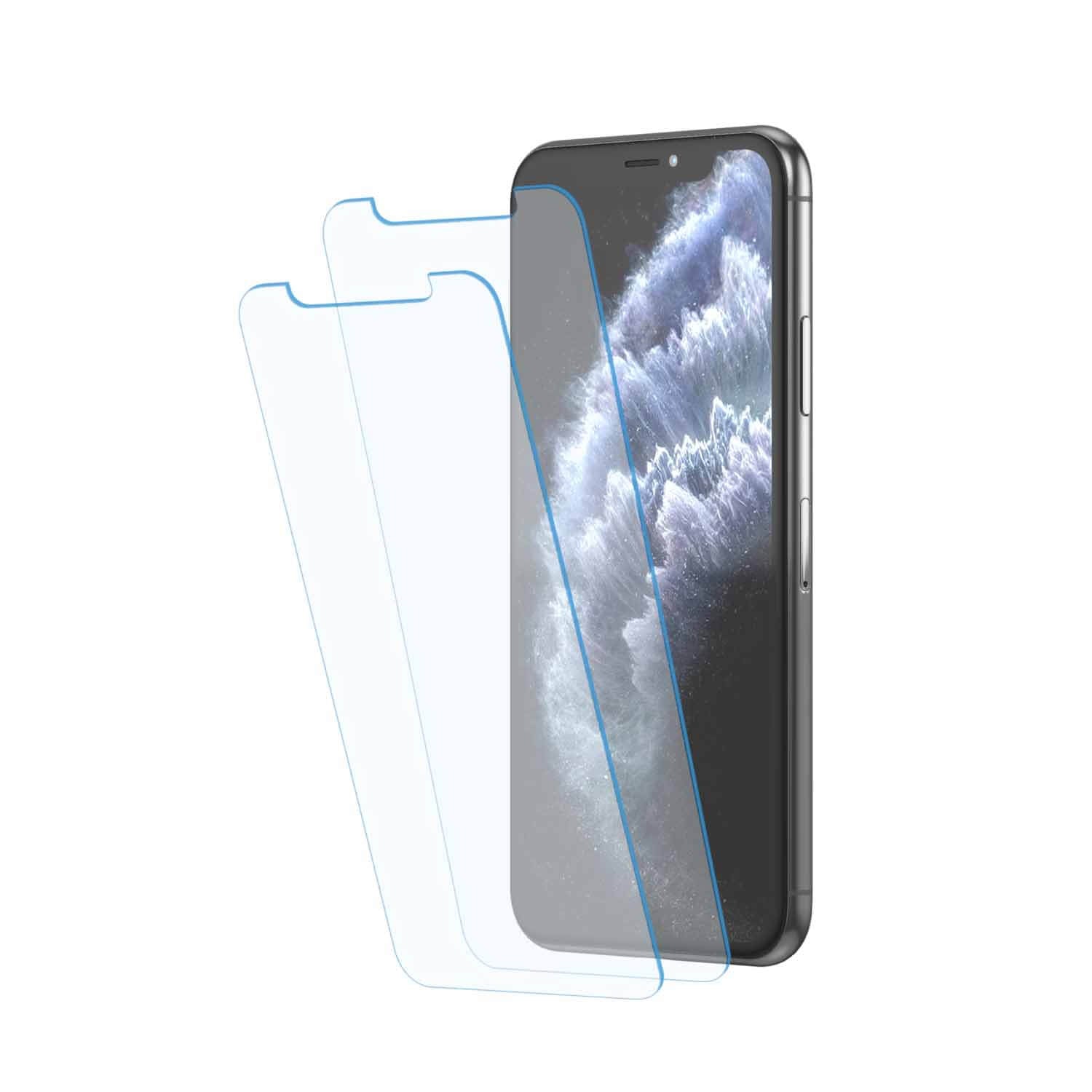 Tempered Glass for Apple iPhone X; iPhone XS; iPhone 11 Pro (Transparent) Pack of 2