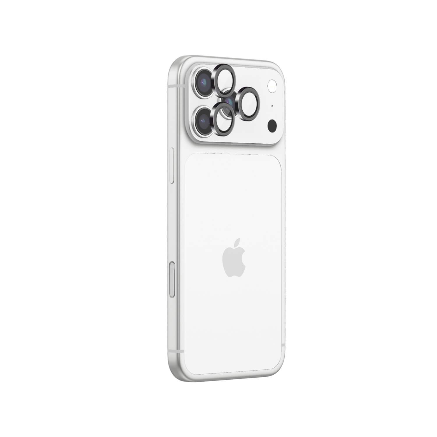 POPIO Camera Lens Protector For iPhone 17 Pro/iPhone 17 Pro Max (Black), 1 Set, with Easy Installation Kit