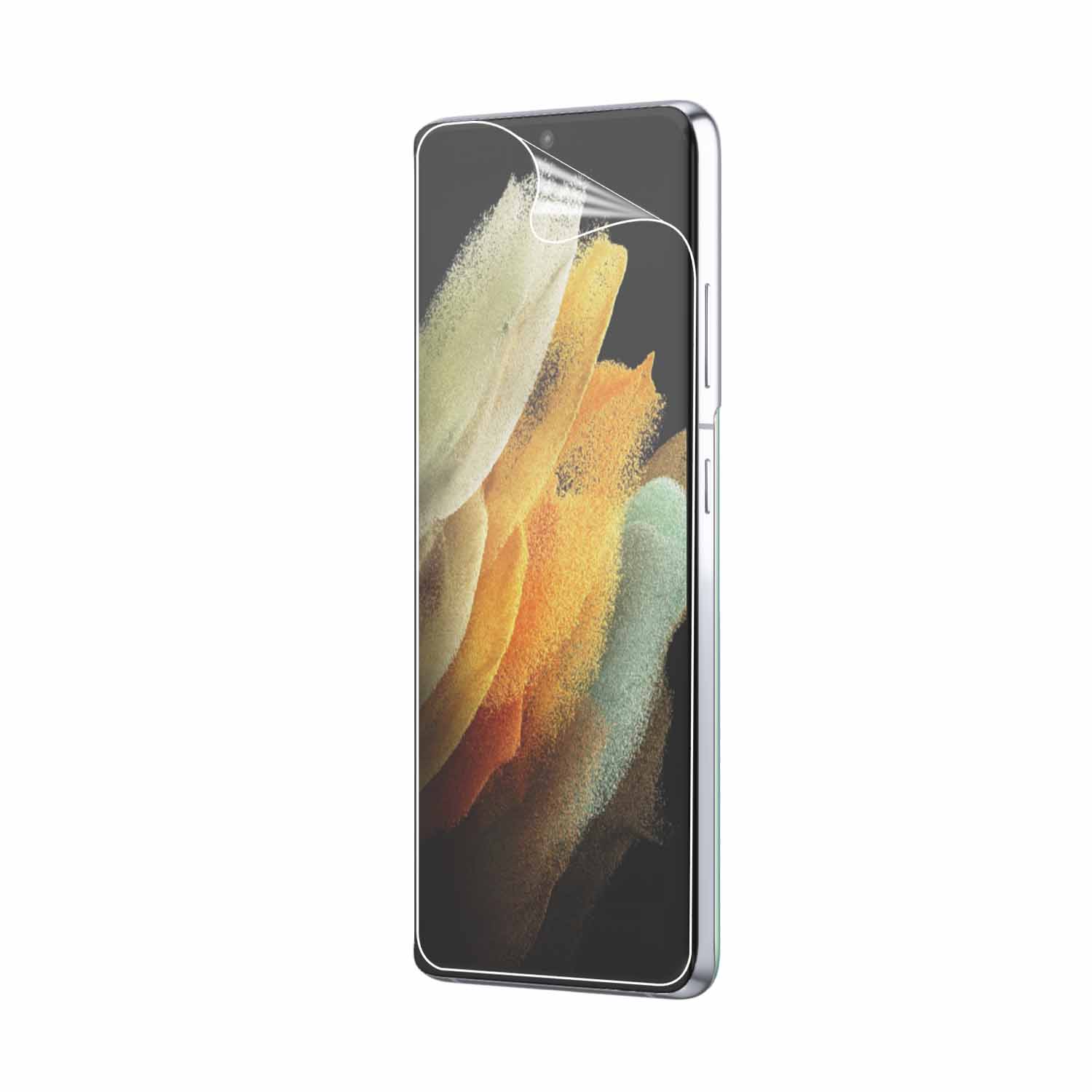 Flexible Screen Guard for Samsung Galaxy S21 Ultra (Transparent) Edge to Edge