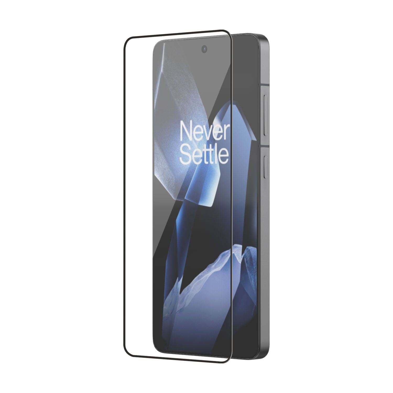 Tempered Glass for OnePlus 13R (Black) Edge to Edge , Pack of 1