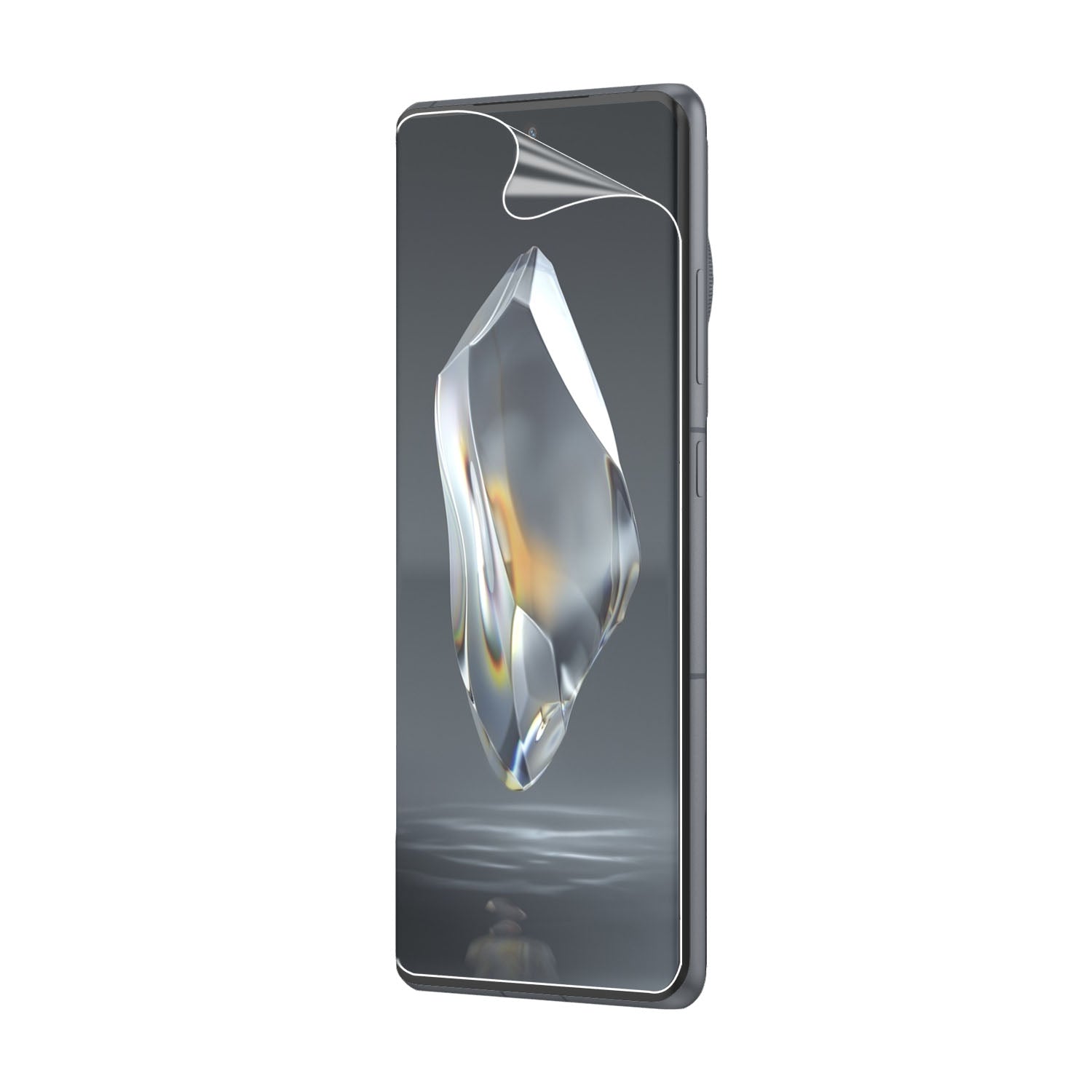 Flexible Screen Guard for OnePlus 12R / Oppo Find X7 / OnePlus Ace 3 (Transparent) Edge to Edge