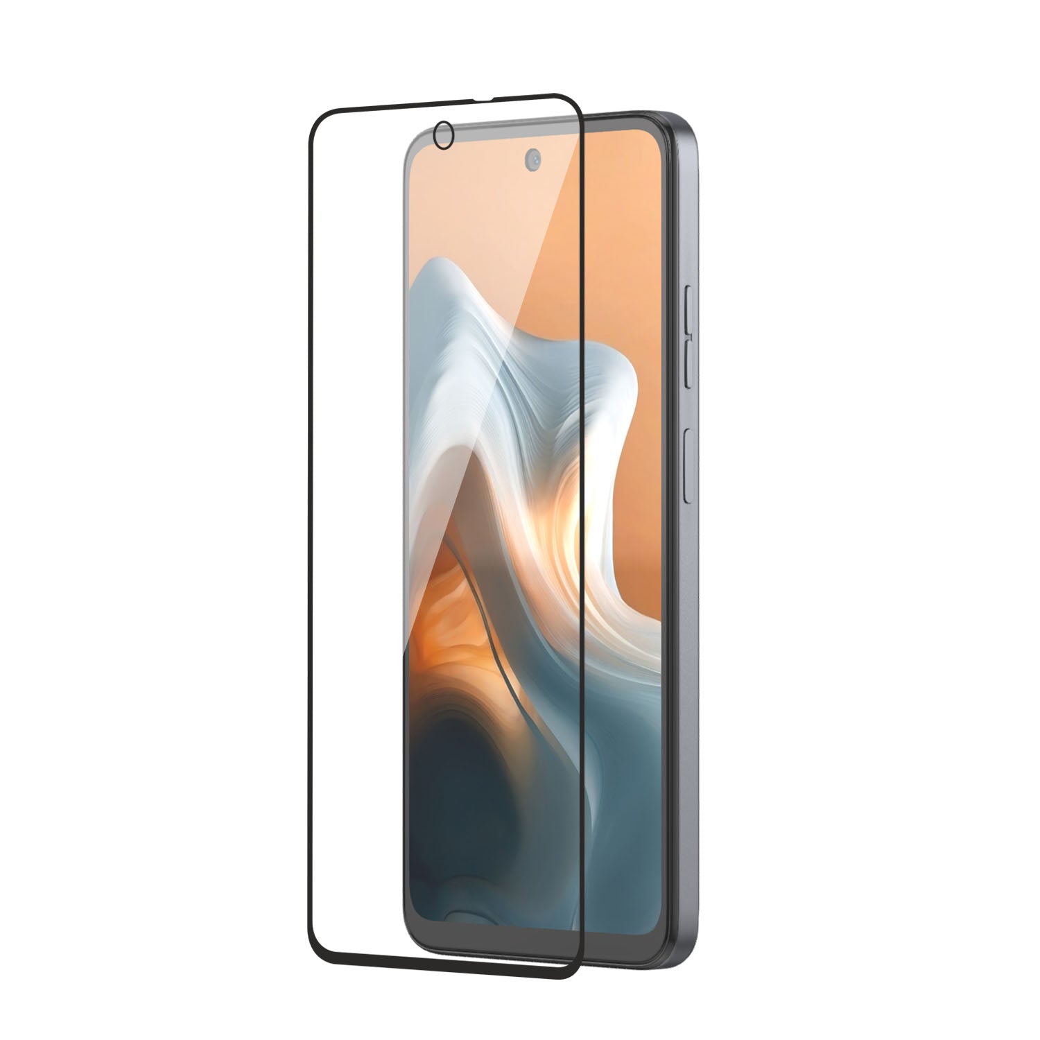 Tempered Glass for Motorola Moto G34 / G45, Pack of 1 , Edge to Edge