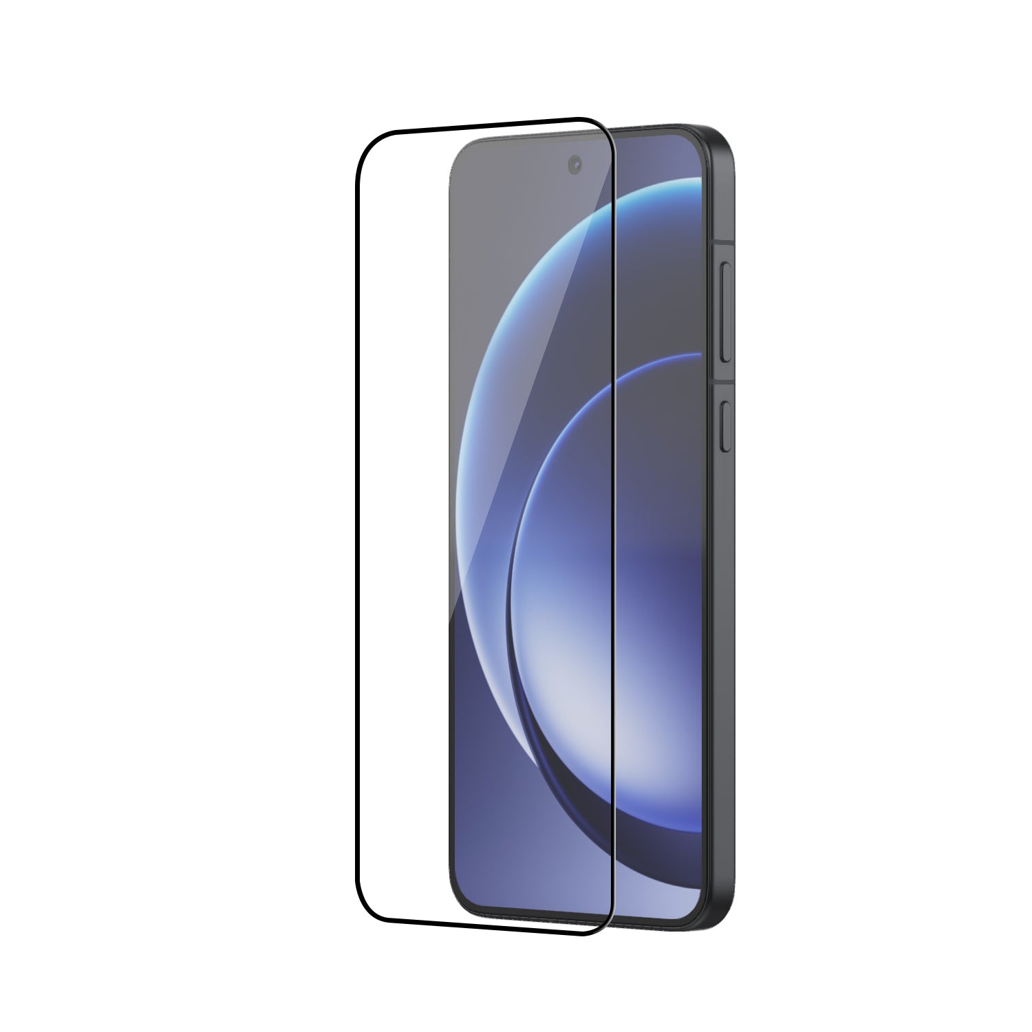 Tempered Glass for OnePlus 15R (Black) Edge to Edge , Pack of 1