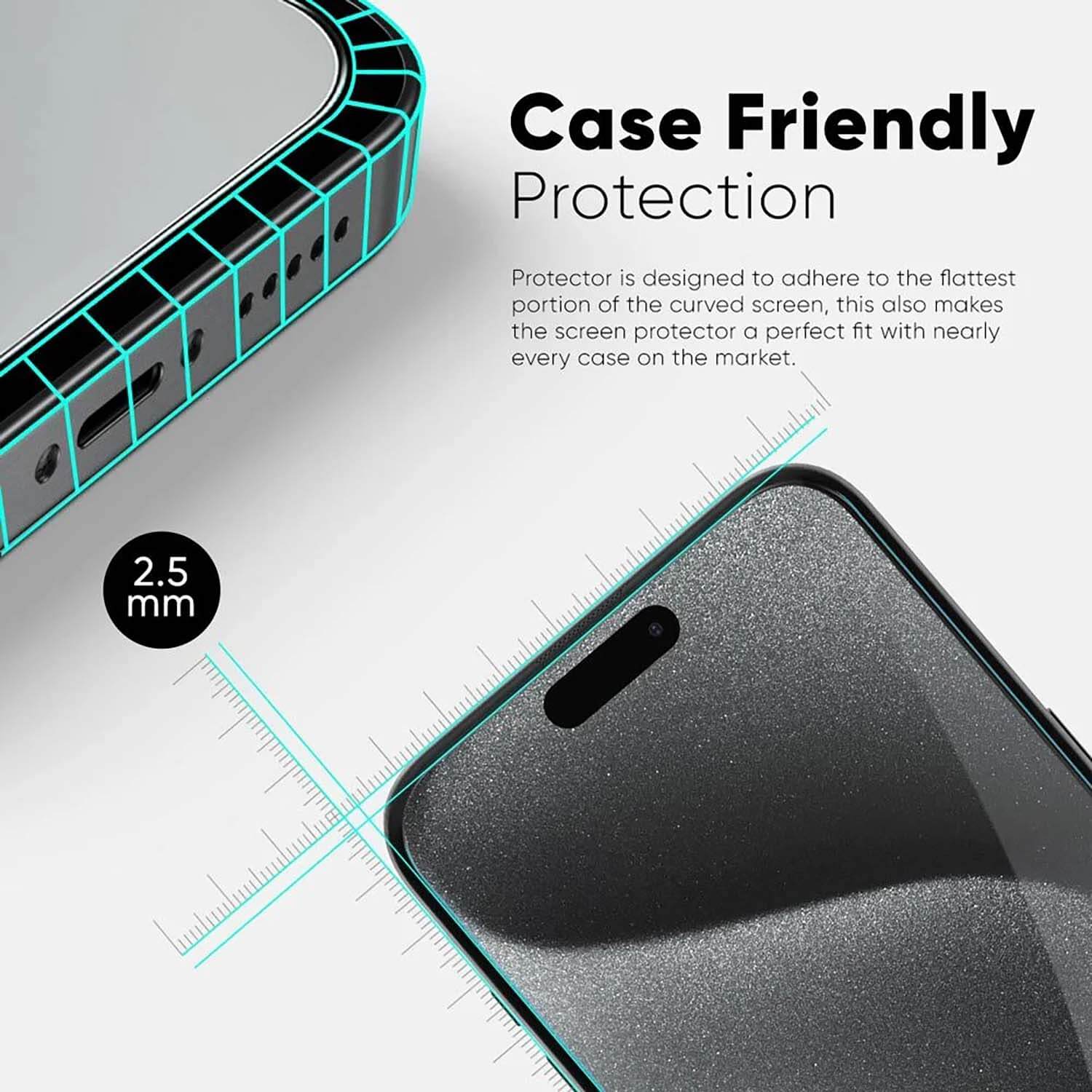 Xtreme Series Tempered Glass for Apple iPhone Air (Transparent)