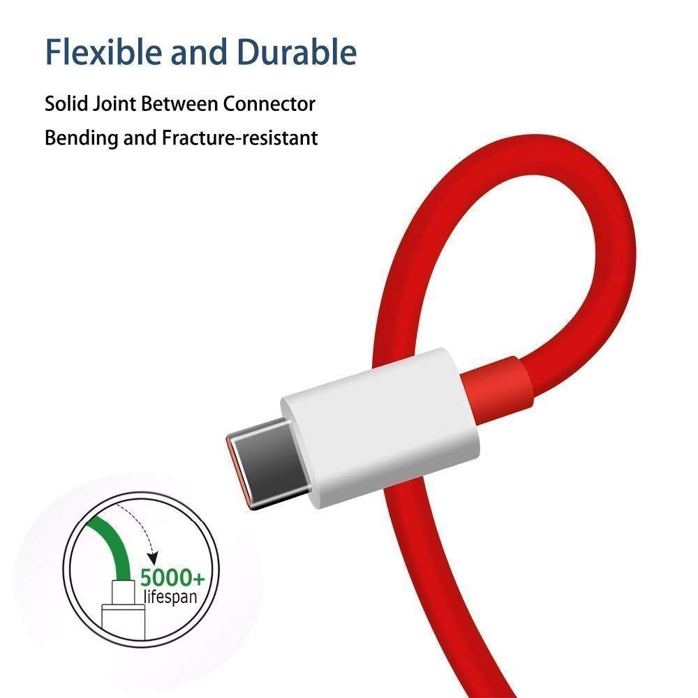 POPIO Type C Dash Charging USB Data Cable for OnePlus Devices