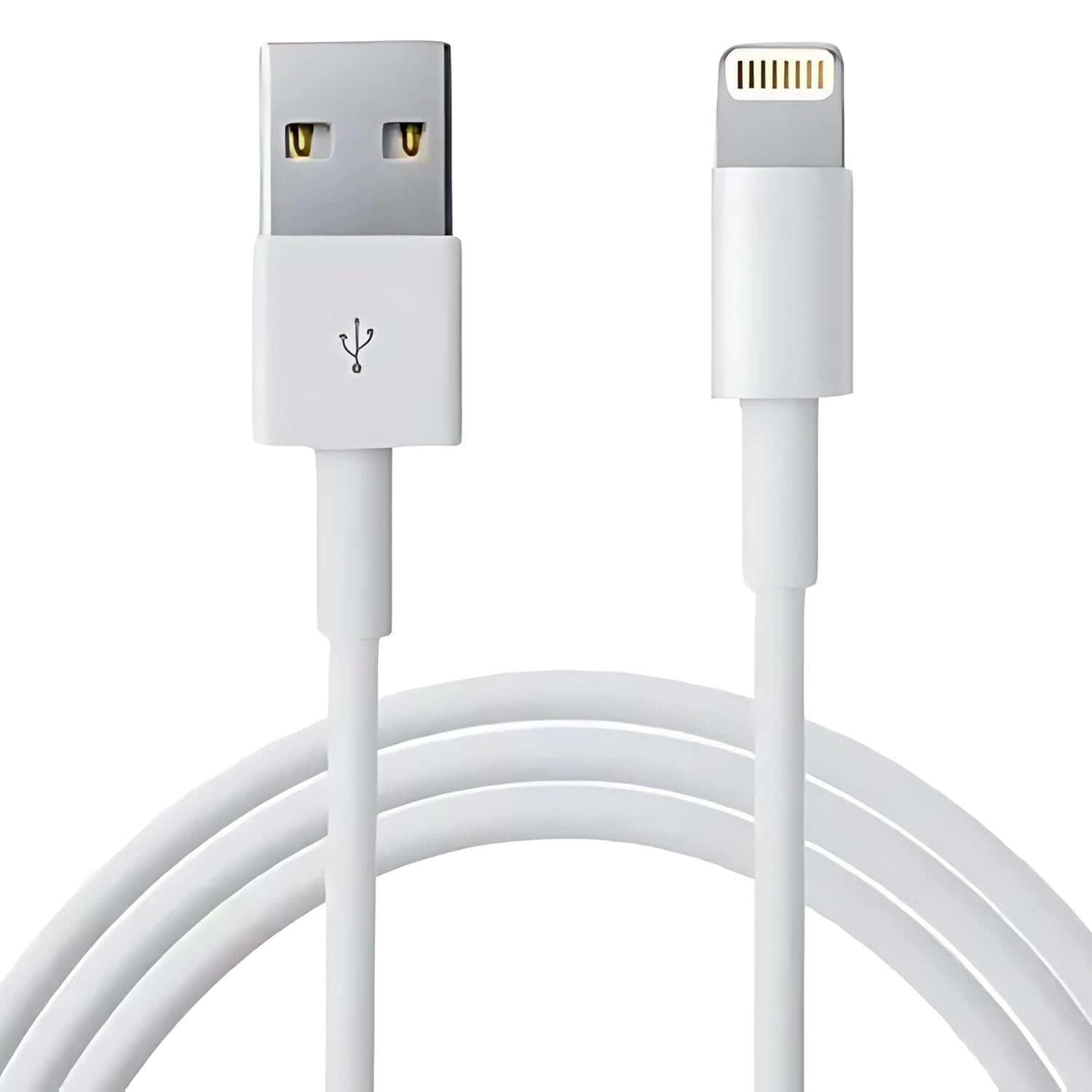 POPIO USB to Lightning Cable | 1 Meter | Fast Charging & Data Sync | iPhone/iPad/AirPods Compatible | Durable PVC Cable
