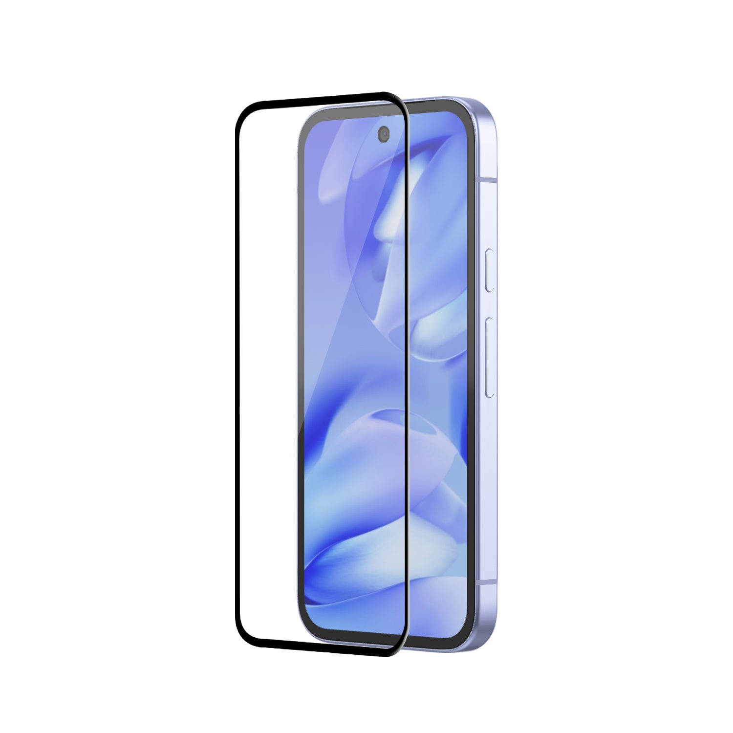 Tempered Glass for Google Pixel 9A (Black) Edge to Edge , Pack of 1