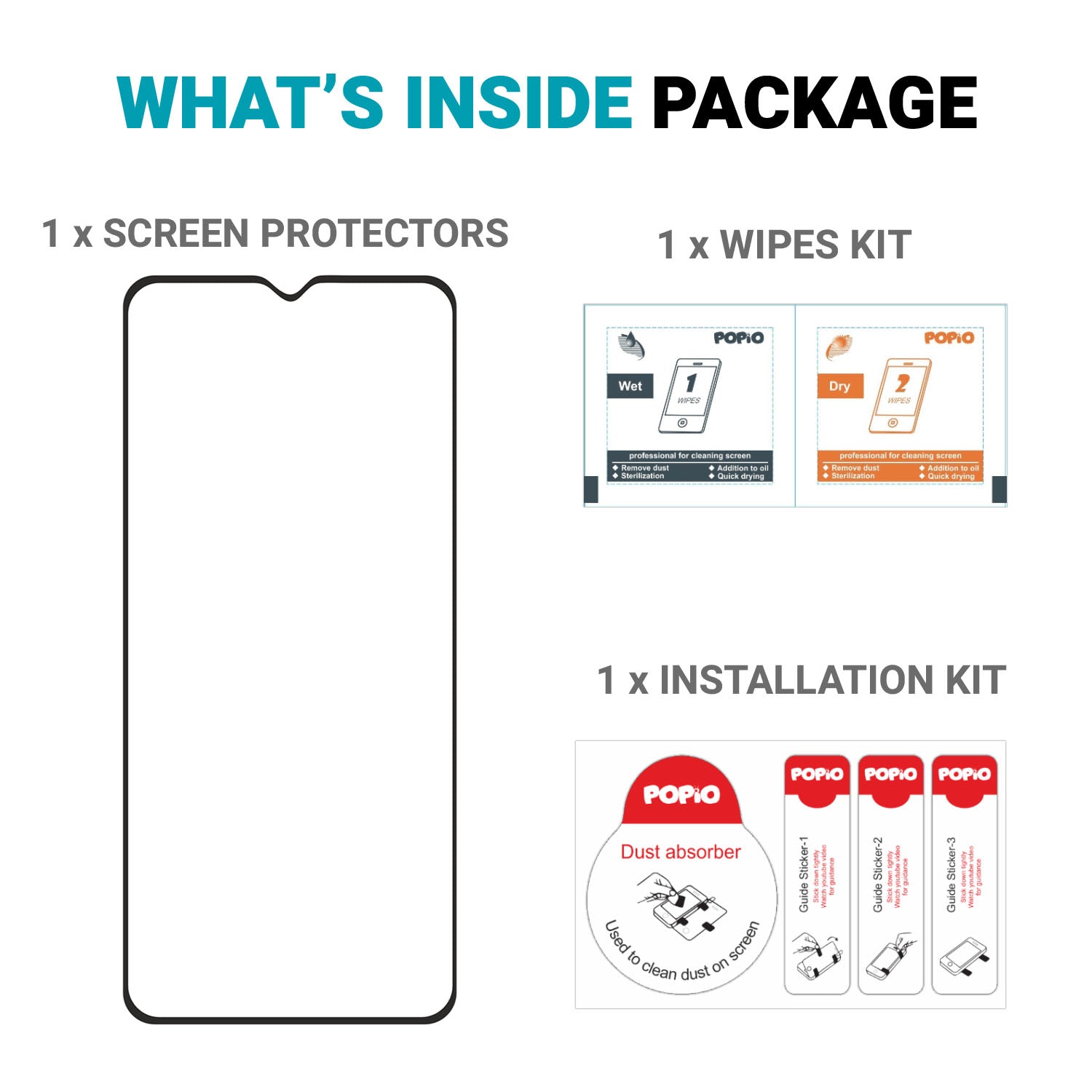 Tempered Glass for Xiaomi Redmi A3x (Black) , Edge to Edge , Pack of 1