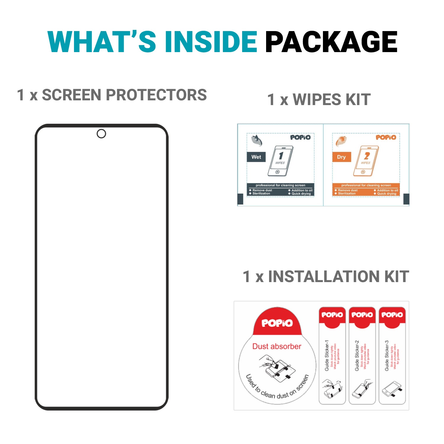 Tempered Glass for Samsung Galaxy M55 (Black) Edge to Edge , Pack of 1