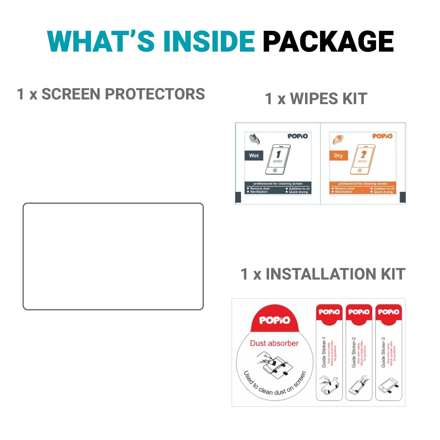 POPIO Tempered Glass Screen Protector for Sony DSLR Alpha Nex-7 NEX-6 NEX-5 A6600 A6500 A6400 A6300 A6000 A5000 ILCE-6500 Digital Camera