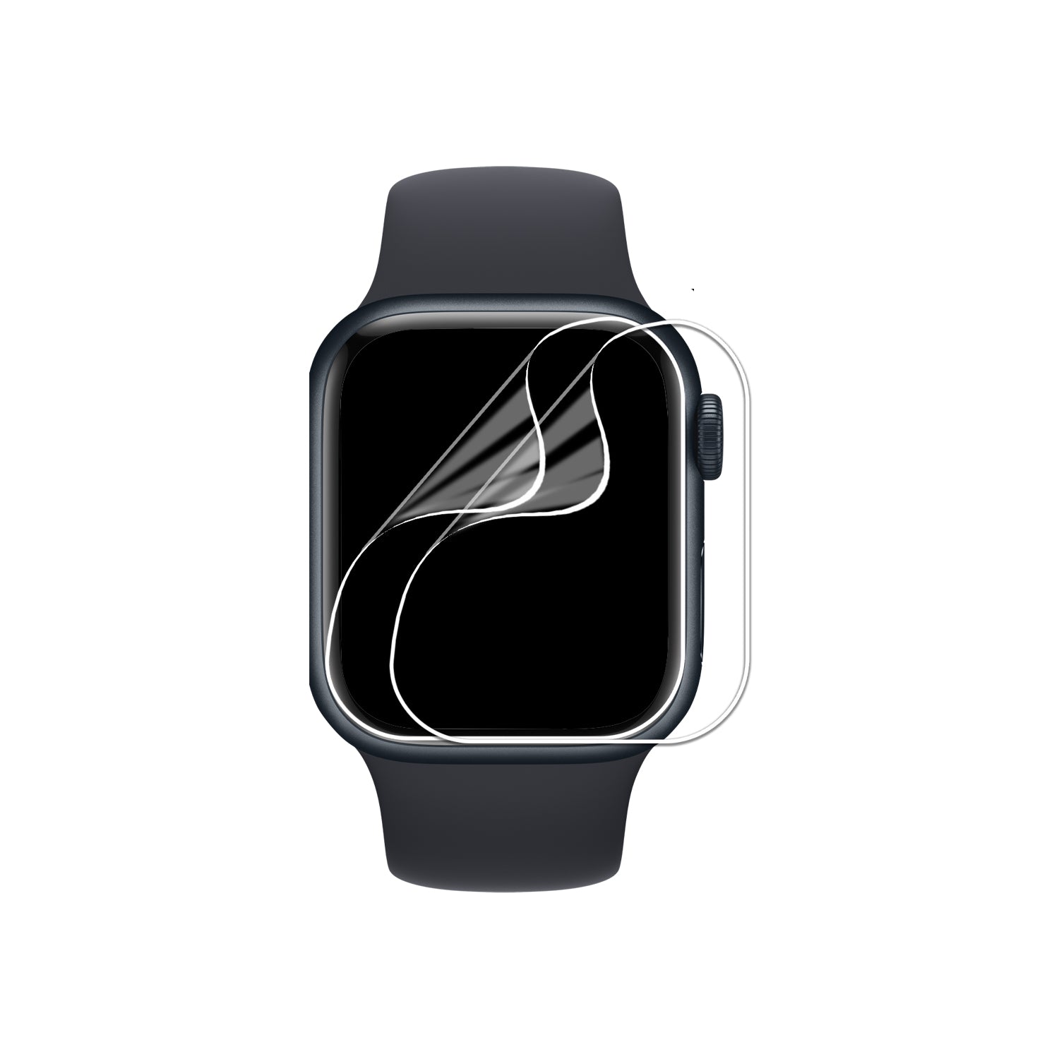 Flexible Screen Guard for Apple Watch (Transparent) Edge to Edge , Pack of 2 (Choose your size and order) - 42mm