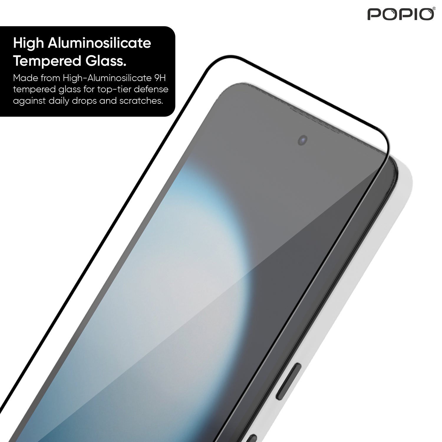 Tempered Glass for Nothing Phone 3A Lite (Black) Edge to Edge , Pack of 1