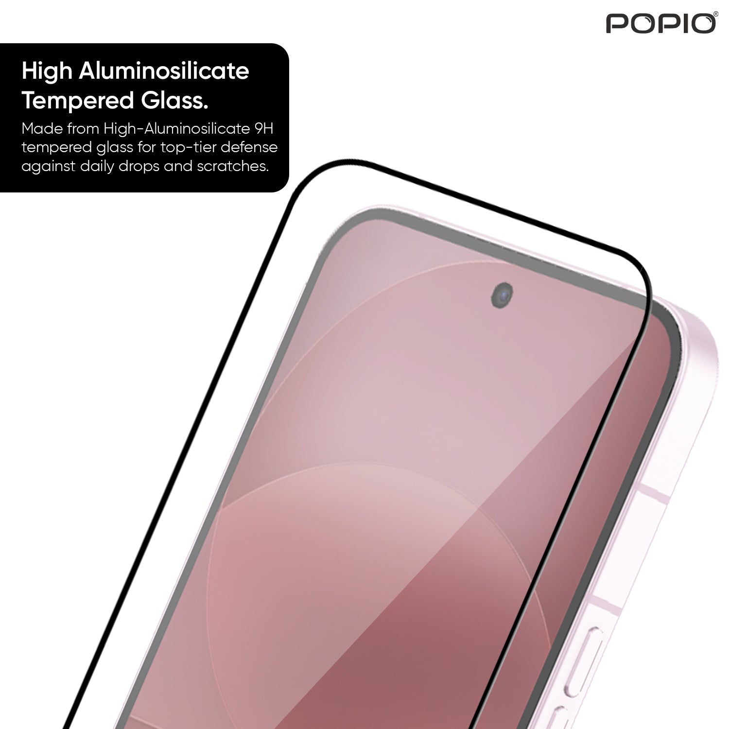 POPIO Military-Grade Gorilla Tempered Glass For Nothing Phone 4A / 4A Pro