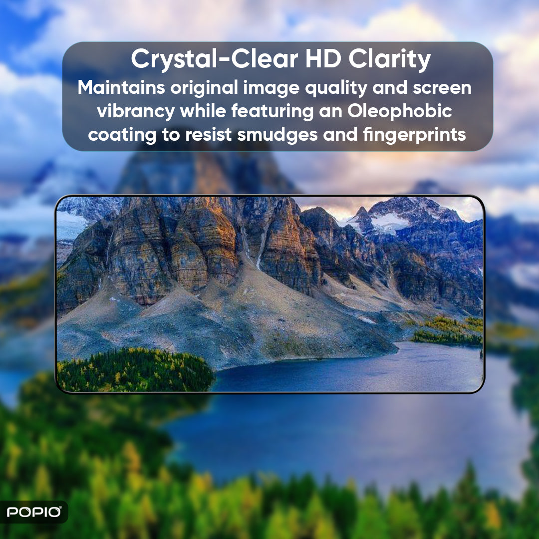 Tempered Glass for Xiaomi Poco X8 Pro Max (Black) Edge to Edge , Pack of 1