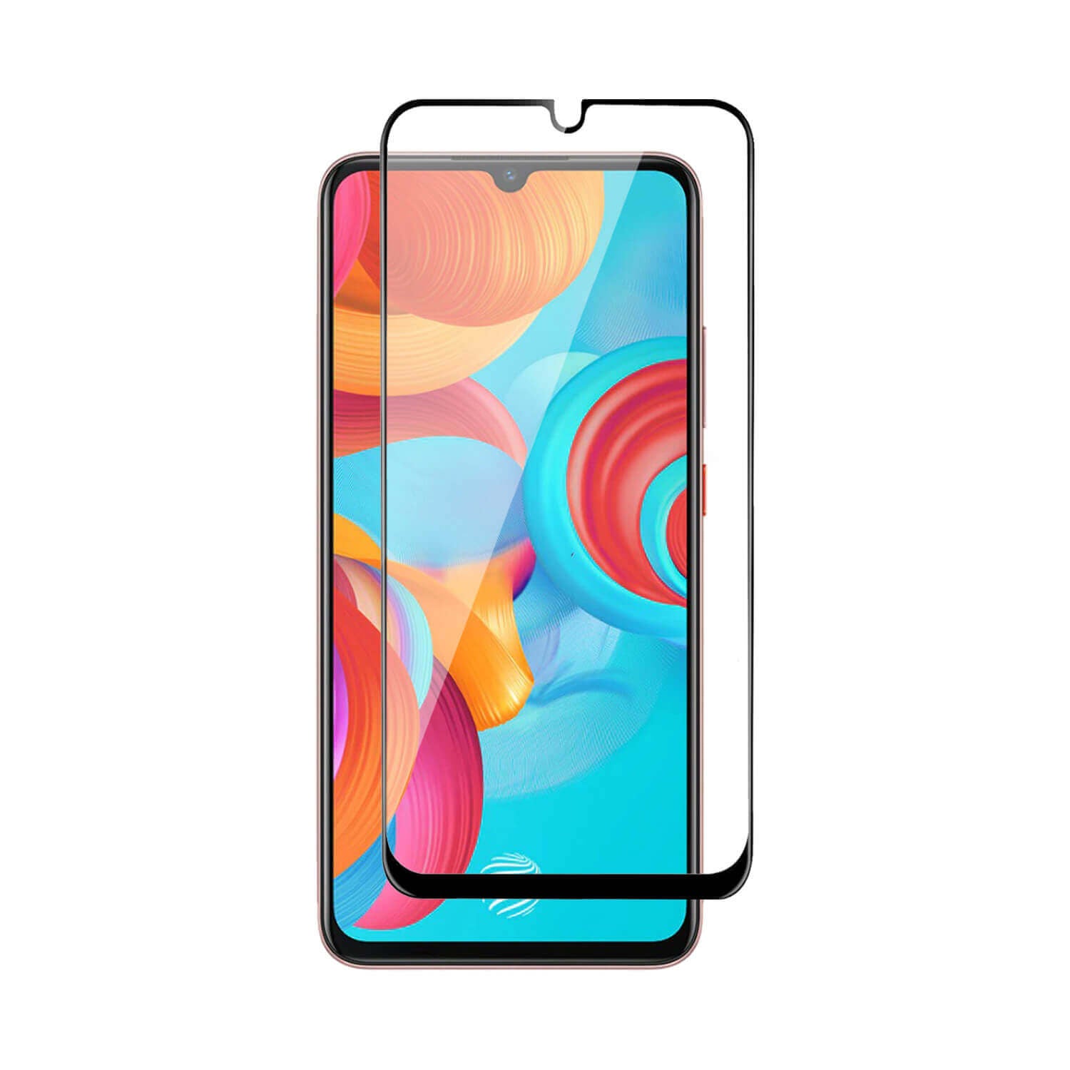 Tempered Glass for vivo S1 / vivo S1 Pro / vivo Y9s (Black) Edge to Edge , Pack of 1