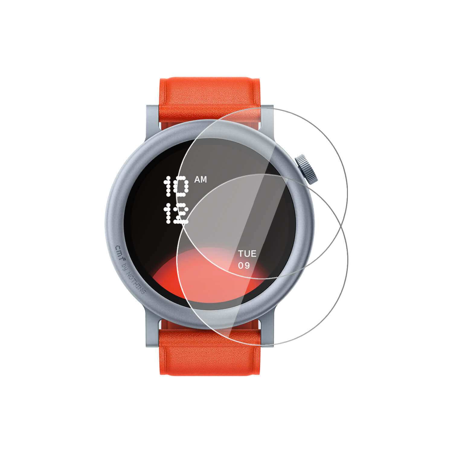 Tempered Glass for CMF By Nothing Watch Pro 2 , Pack of 2