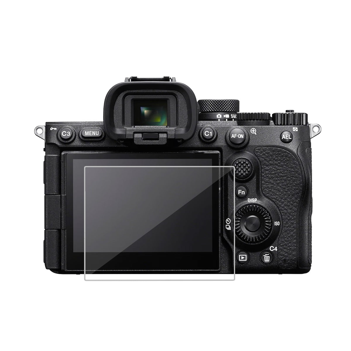 POPIO Military-Grade Gorilla Tempered Glass for Sony A7V, A7R V, A1 II, A9 III, A7R5, A7M5, A1M2, A9M3 Camera (Pack of 1)