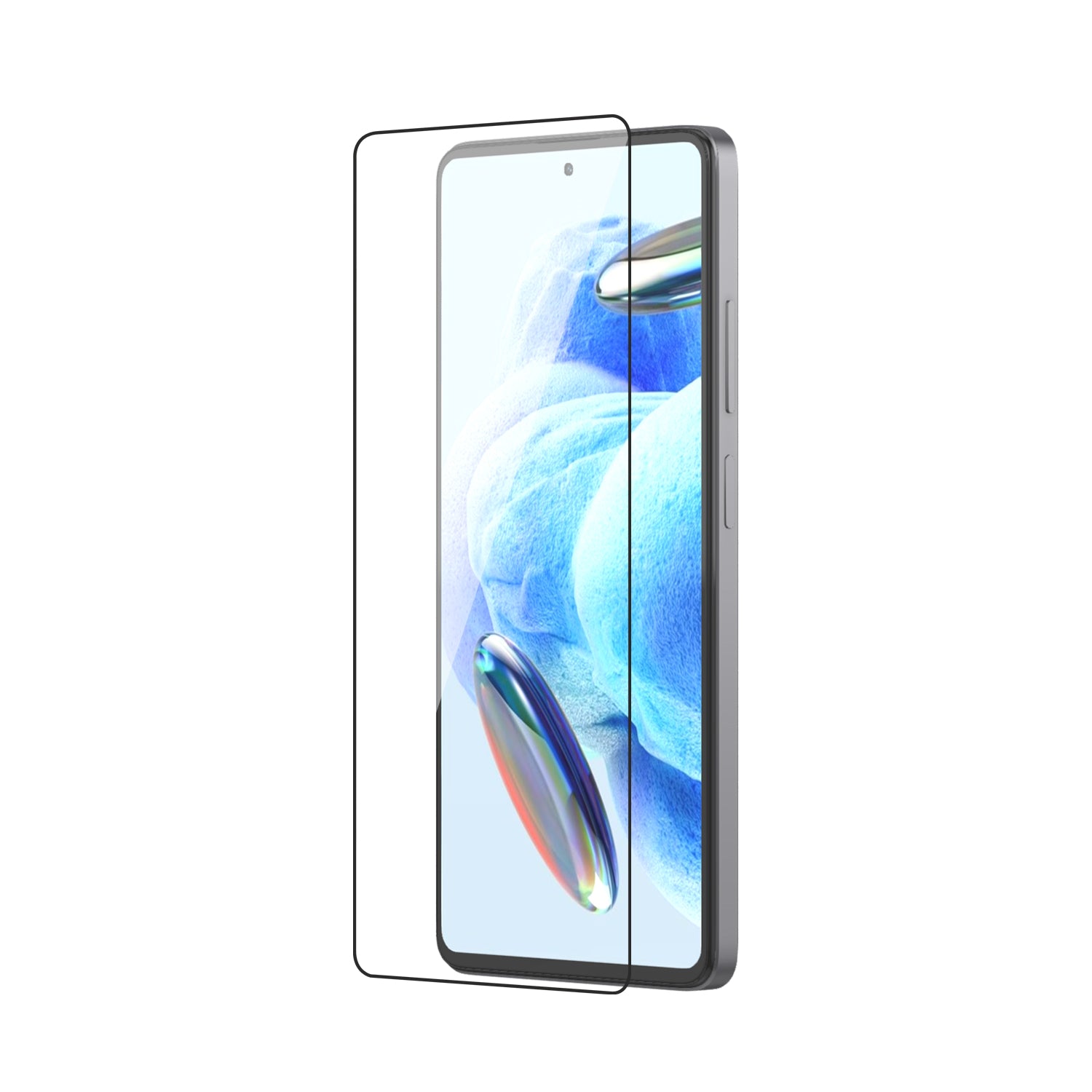 Tempered Glass for Redmi Note 12 Pro / Note 12 Pro Plus / Redmi Note 12 Discovery / Poco X5 Pro 5G / Xiaomi Redmi Note 12 Turbo / Poco F5 (Black) Edge to Edge , Pack of 1