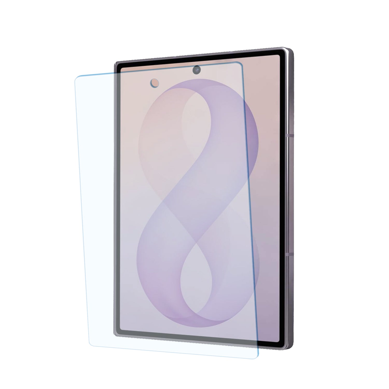 Tempered Glass for Samsung Galaxy Z Fold8 (Transparent) Case Friendly Full Screen Coverage Edge to Edge, Pack of 1