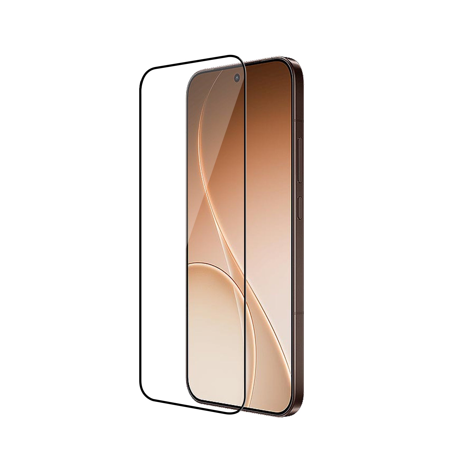Tempered Glass for Oppo Reno 15 Pro (Black) Edge to Edge , Pack of 1