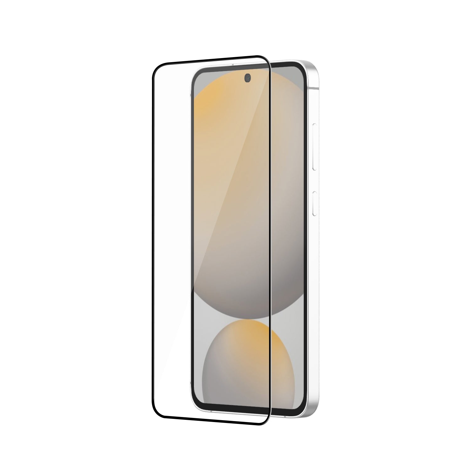 Tempered Glass for Samsung Galaxy S24 FE 5G / A36 /A56 /M56 (Black) Edge to Edge, Pack of 1