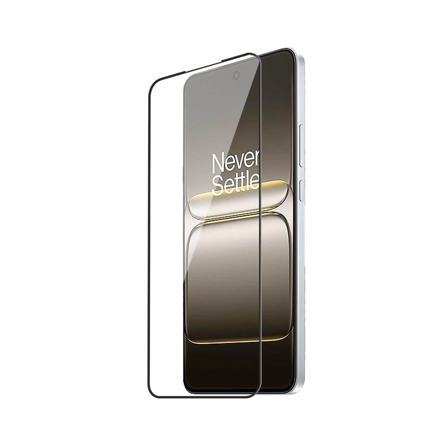 0 Tempered Glass for Oneplus Nord CE 5G , OnePlus Nord 2 5G (Black) Edge to Edge, Pack of 1 - Image 1