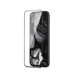 Tempered Glass for Google Pixel 8A (Black) Edge to Edge , Pack of 1