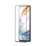 Tempered Glass for Motorola Moto G60 / Motorola Moto G40 Fusion (Black) Edge to Edge , Pack of 1