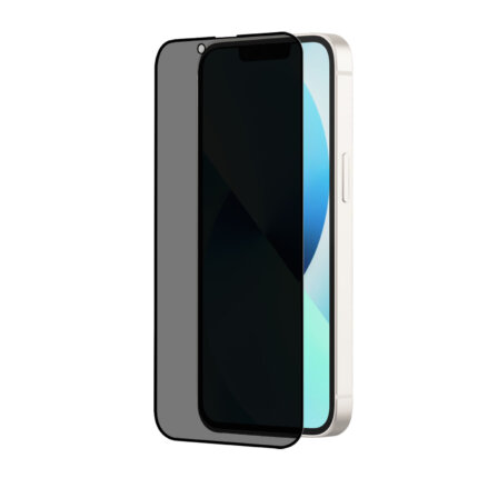 POPIO Privacy Tempered Glass for iPhone 13 Mini (Black) , Pack of 1