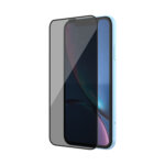 POPIO Privacy Tempered Glass for iPhone XR , iPhone 11 (Black) , Pack of 1