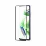 Tempered Glass for Xiaomi Redmi Note 12 (Black) Edge to Edge , Pack of 1