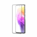 Tempered Glass for Samsung Galaxy A73 5G (Black) Edge to Edge , Pack of 1