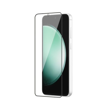 Tempered Glass for Samsung Galaxy S23 FE 5G (Black) Edge to Edge, Pack of 1