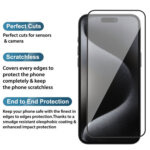 Tempered Glass for Apple iPhone 15 Pro Max, Pack of 1 - Image 2
