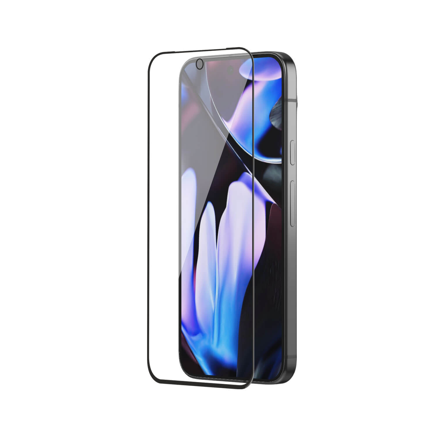 2 Tempered Glass for Google Pixel 9 Pro XL (Black) Edge to Edge , Pack of 1 - Image 1